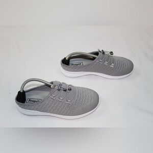 Propet Stretch Knit Bungee Sneaker Mules TravelBound Slide  S 9